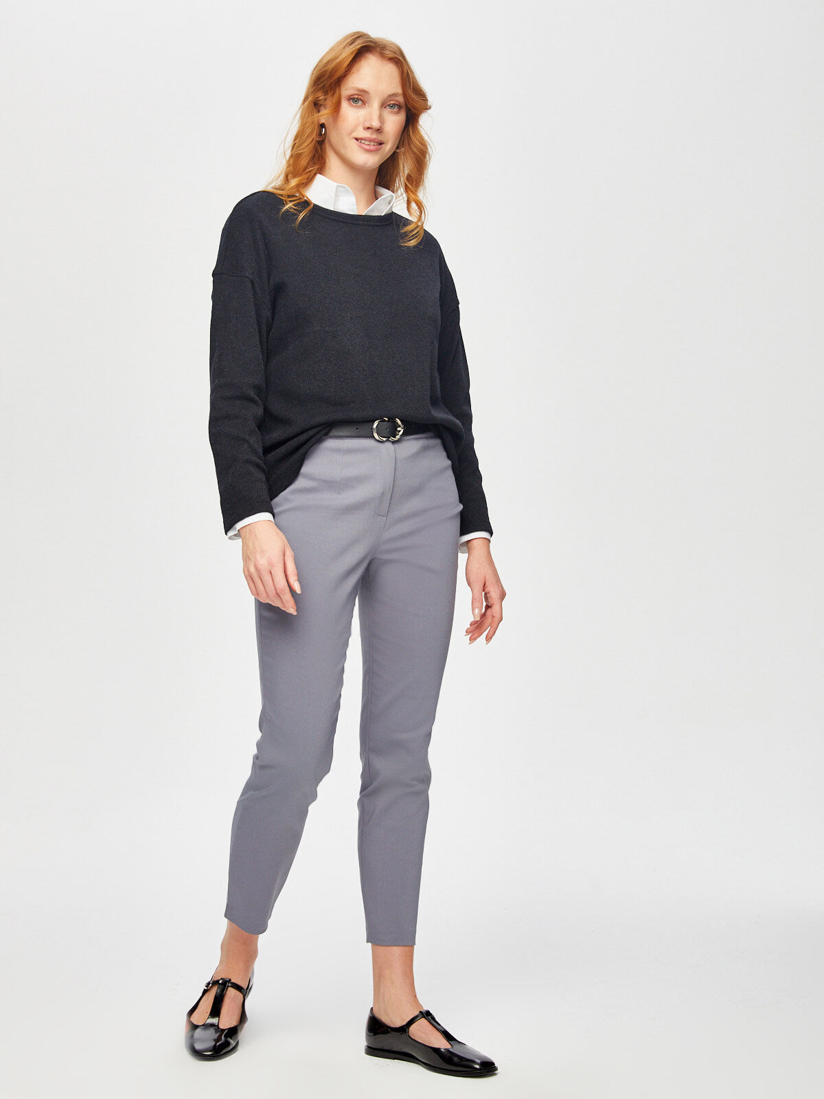 Faik Sönmez Minimalist Yüksek Bel 7/8 Kadın Pantolon - Modern ve Şık