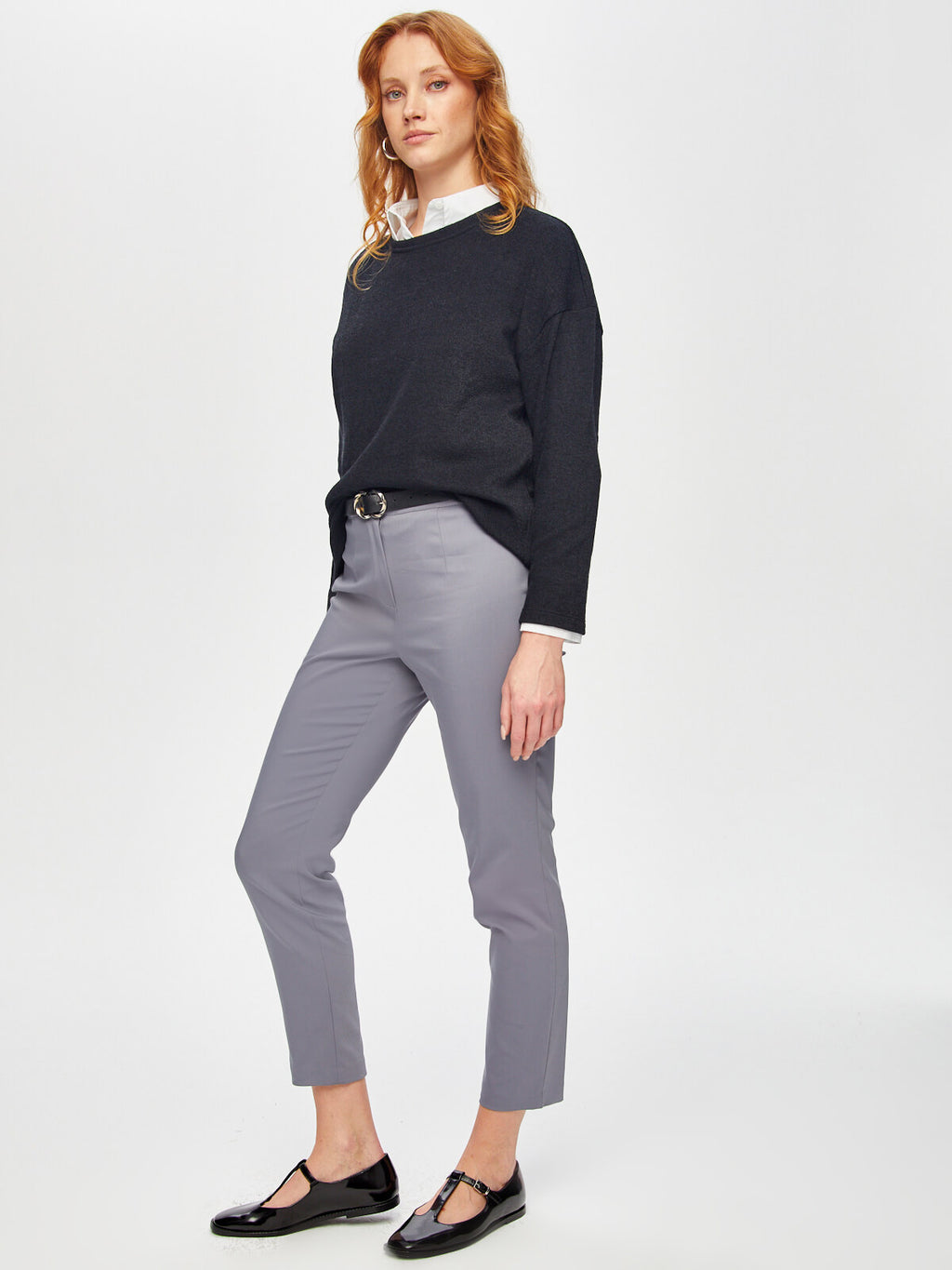 Faik Sönmez Minimalist Yüksek Bel 7/8 Kadın Pantolon - Modern ve Şık