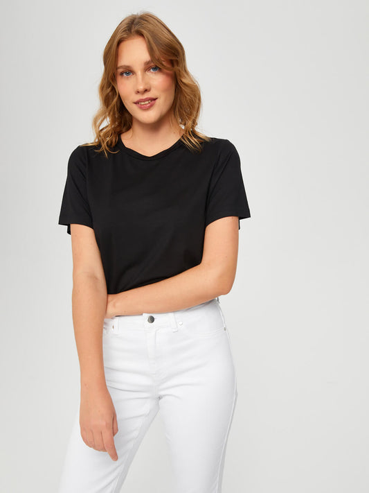 تي شيرت قطني نسائي من Faik Sönmez B00002 