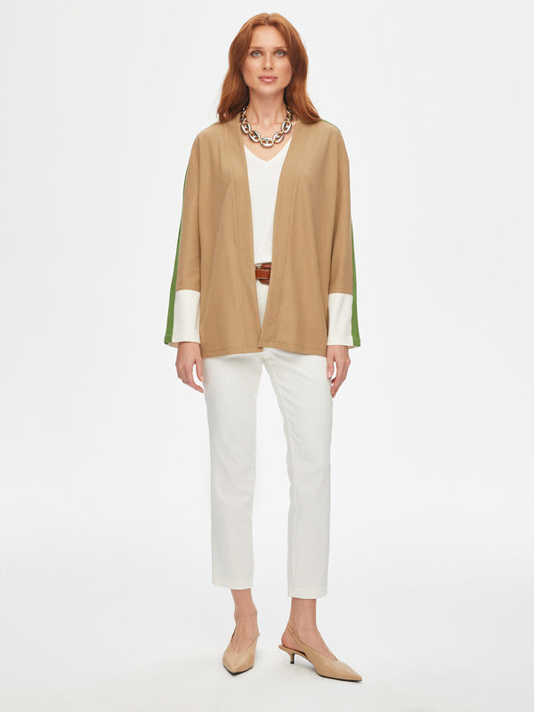 Faik Sönmez Oversize Midi Kadın Hırka - Minimalist, Rahat ve Şık