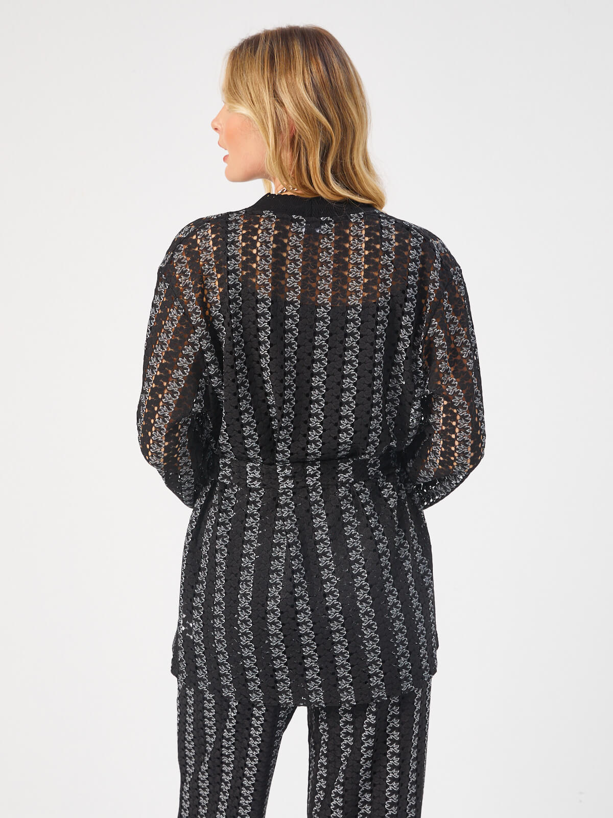 Faik Sönmez Oversize Midi Kimono - Bağcıklı Bel - Minimal Tasarım