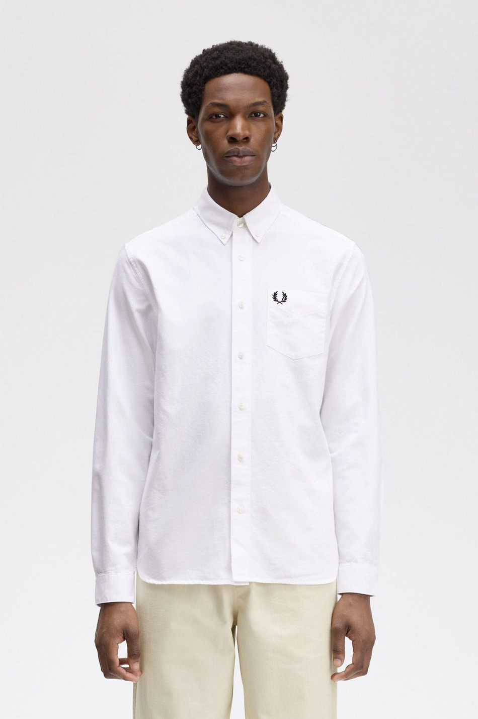 Fred Perry Erkek Gömlek M5516-100 Translation missing: ar.content.product_image_main