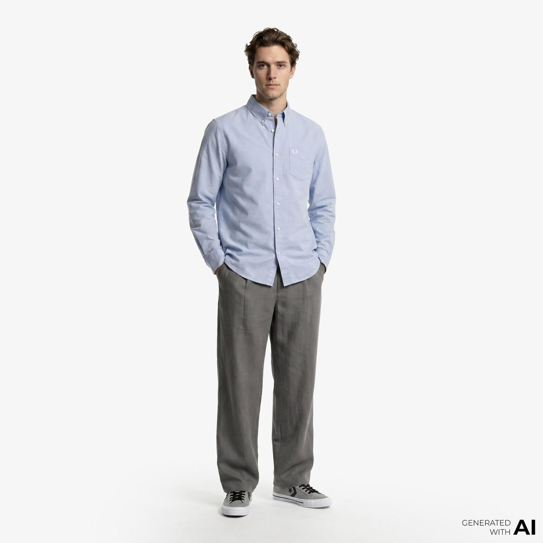 Fred Perry Oxford Erkek Gömlek Ana görsel