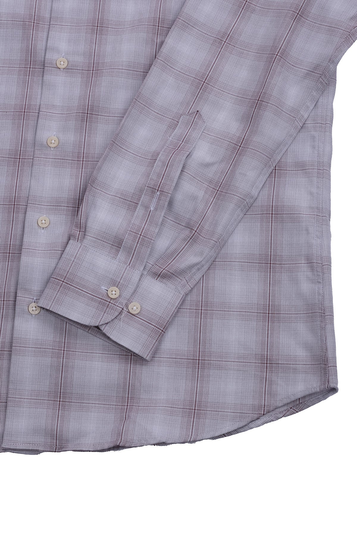 Giant Erkek Kareli Uzun Kol Gömlek - Modern Fit Günlük İş