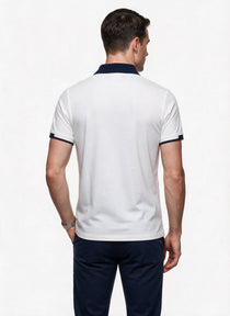 Giant Erkek Polo Yaka Pamuklu Kısa Kollu Logolu T-Shirt