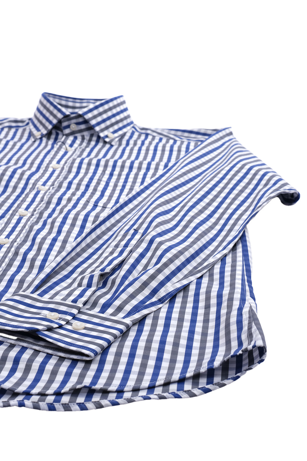 Giant Erkek Uzun Kol Kareli Gömlek - Minimalist Stil