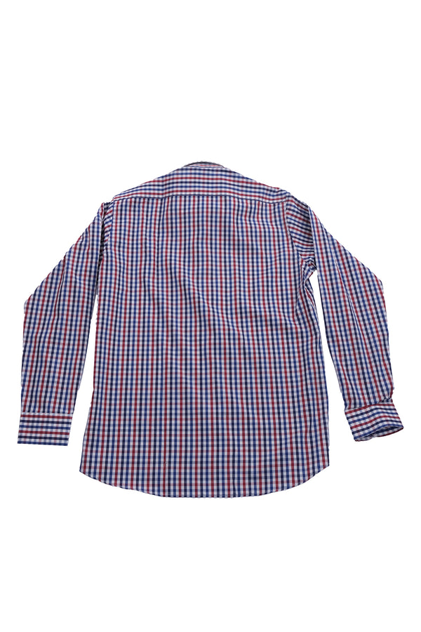 Giant Erkek Uzun Kol Kareli Gömlek - Minimalist Stil