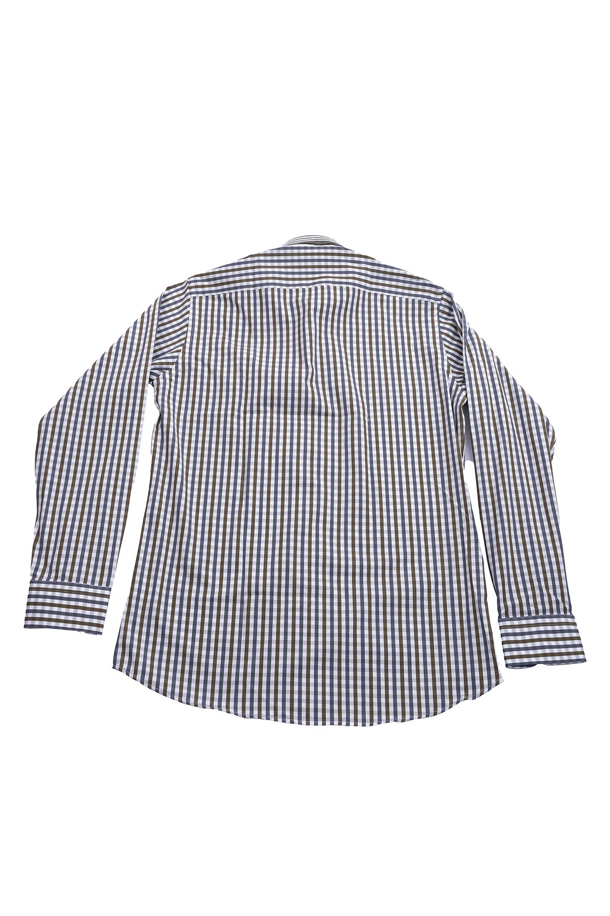 Giant Erkek Uzun Kol Kareli Gömlek - Minimalist Stil