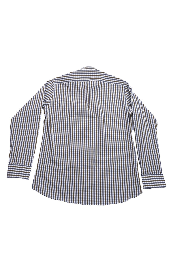 Giant Erkek Uzun Kol Kareli Gömlek - Minimalist Stil
