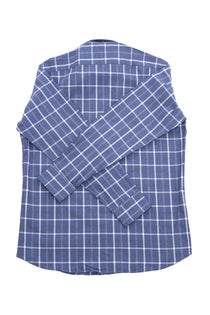 Giant Modern Fit Kareli Uzun Kol Erkek Gömlek - Minimalist Stil