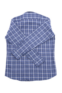 Giant Modern Fit Kareli Uzun Kol Erkek Gömlek - Minimalist Stil