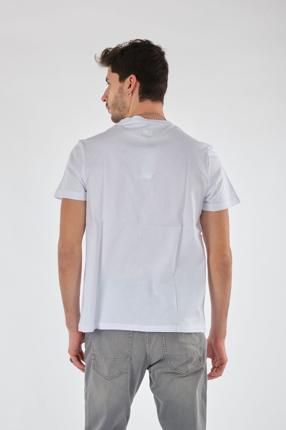 Gmg Fırenze Oversize Minimalist Erkek T-Shirt - Kısa Kol - Rahat Kesim