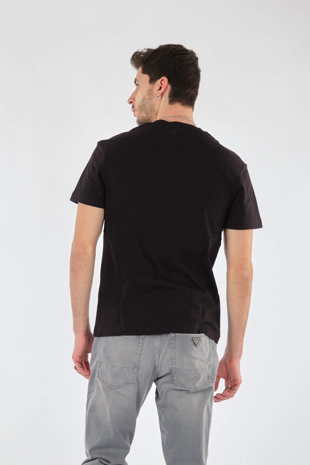 Gmg Fırenze Minimalist Regular Fit Kısa Kol Erkek Tişört - Günlük Kullanım