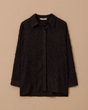 قميص ذو مقاسات كبيرة منقوش من غالا-1