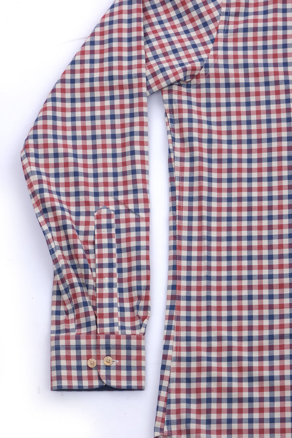 Giant Erkek Uzun Kol Kareli Gömlek - Minimalist Günlük Stil