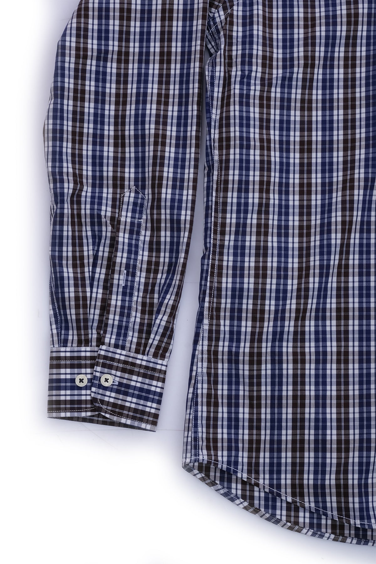 Giant Erkek Uzun Kol Kareli Gömlek - Modern Fit Günlük İş