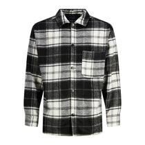 Jack&Jones Oversize Kareli Uzun Kol Gömlek - Günlük Şıklık