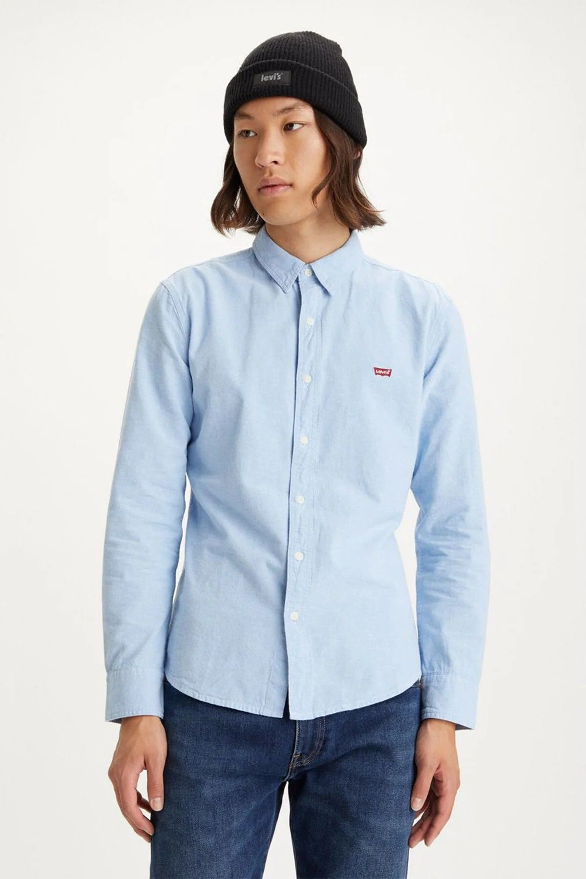 Levi's Minimalist Uzun Kol Erkek Gömlek - Günlük & Şık Translation missing: ar.content.product_image_main