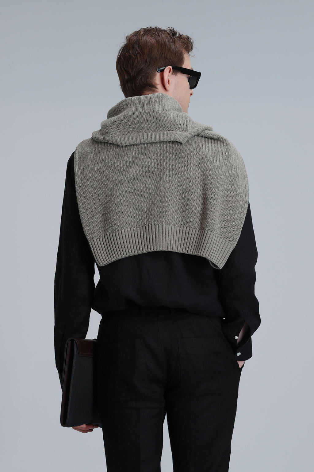 Lufian Minimalist Erkek Keten Gömlek - Uzun Kol - Günlük