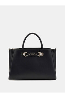 Guess Kadın Suni Deri Top Handle Çanta Fermuarlı Detaylı