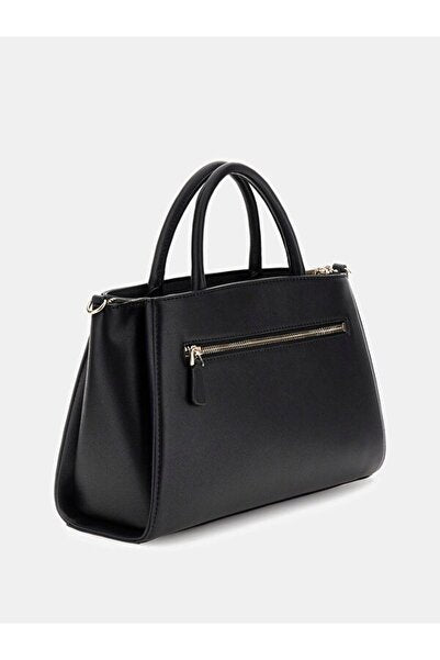 Guess Kadın Suni Deri Top Handle Çanta Fermuarlı Detaylı