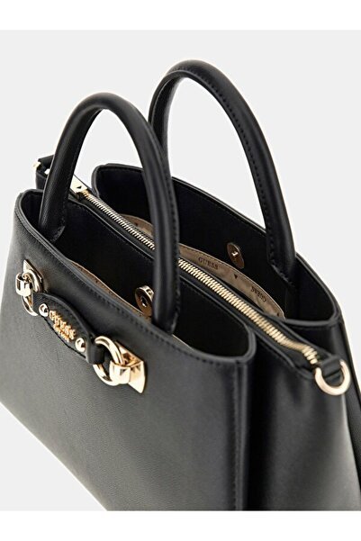 Guess Kadın Suni Deri Top Handle Çanta Fermuarlı Detaylı