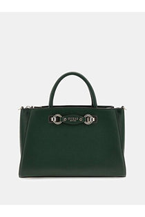 Guess Kadın Suni Deri Top Handle Çanta Fermuarlı Detaylı