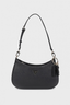 Guess Noelle II Üstten Fermuarlı Omuz Kadın Siyah El Çantası HWZG9672180