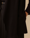 كارديجان محبوك بقصة غير متماثلة بمقاسات كبيرة من Gala-Xi