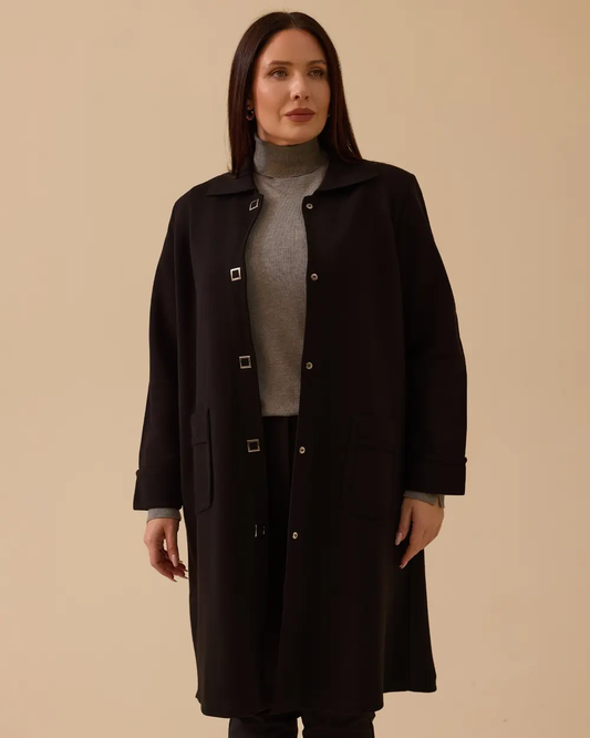 كارديجان أساسي محبوك بجيوب بمقاسات كبيرة من Gala-Xi