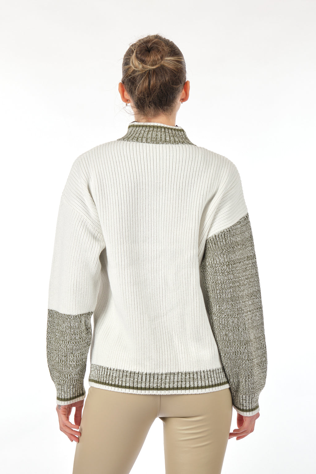 Unique Mode Oversize Fermuarlı Minimalist Kadın Hırka - Günlük & Şık