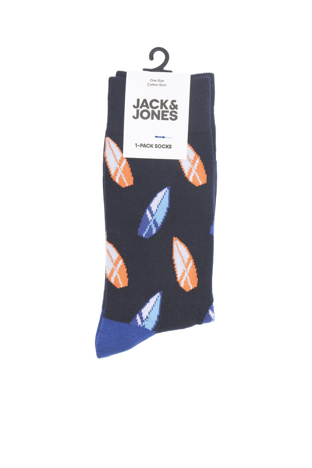 Jack&Jones Desenli Erkek Çorabı - Surf/Kokteyl Desenleri - Rahat ve Şık