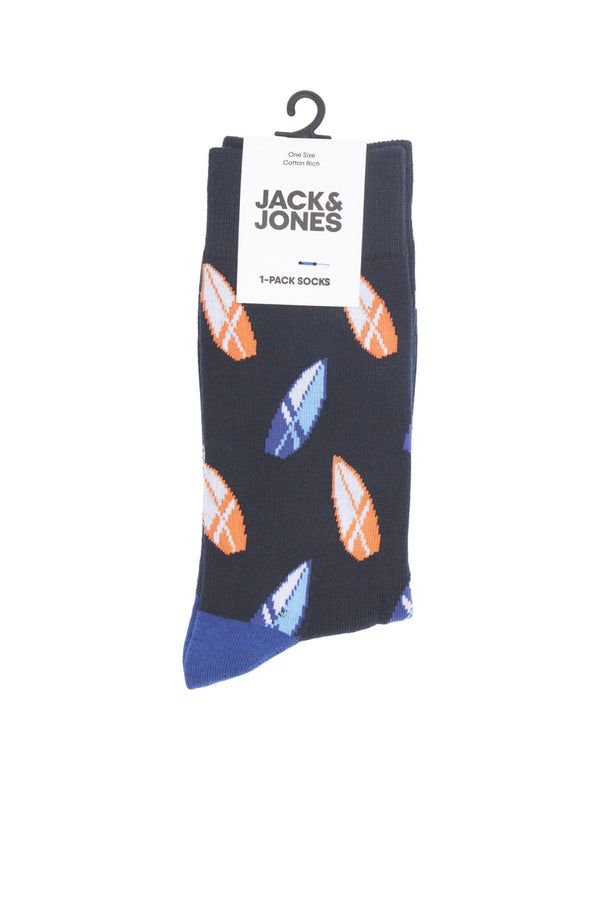 Jack&Jones Desenli Erkek Çorabı - Surf/Kokteyl Desenleri - Rahat ve Şık