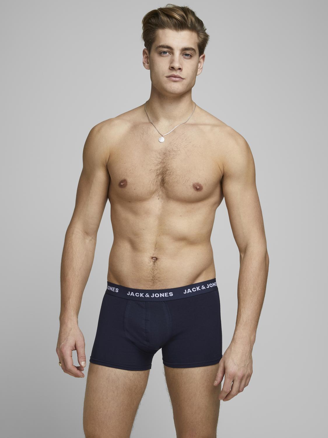 Jack&Jones Erkek Boxer Şort 5'li Paket - Minimalist Tasarım, Günlük Konfor
