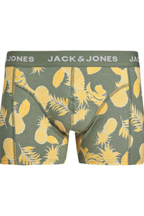 Jack&Jones Erkek Boxer Şort - Rahat ve Şık Ananas Desenli