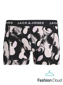 Jack&Jones Erkek Boxer Şort - Rahat ve Şık Ananas Desenli