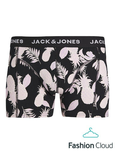 Jack&Jones Erkek Boxer Şort - Rahat ve Şık Ananas Desenli