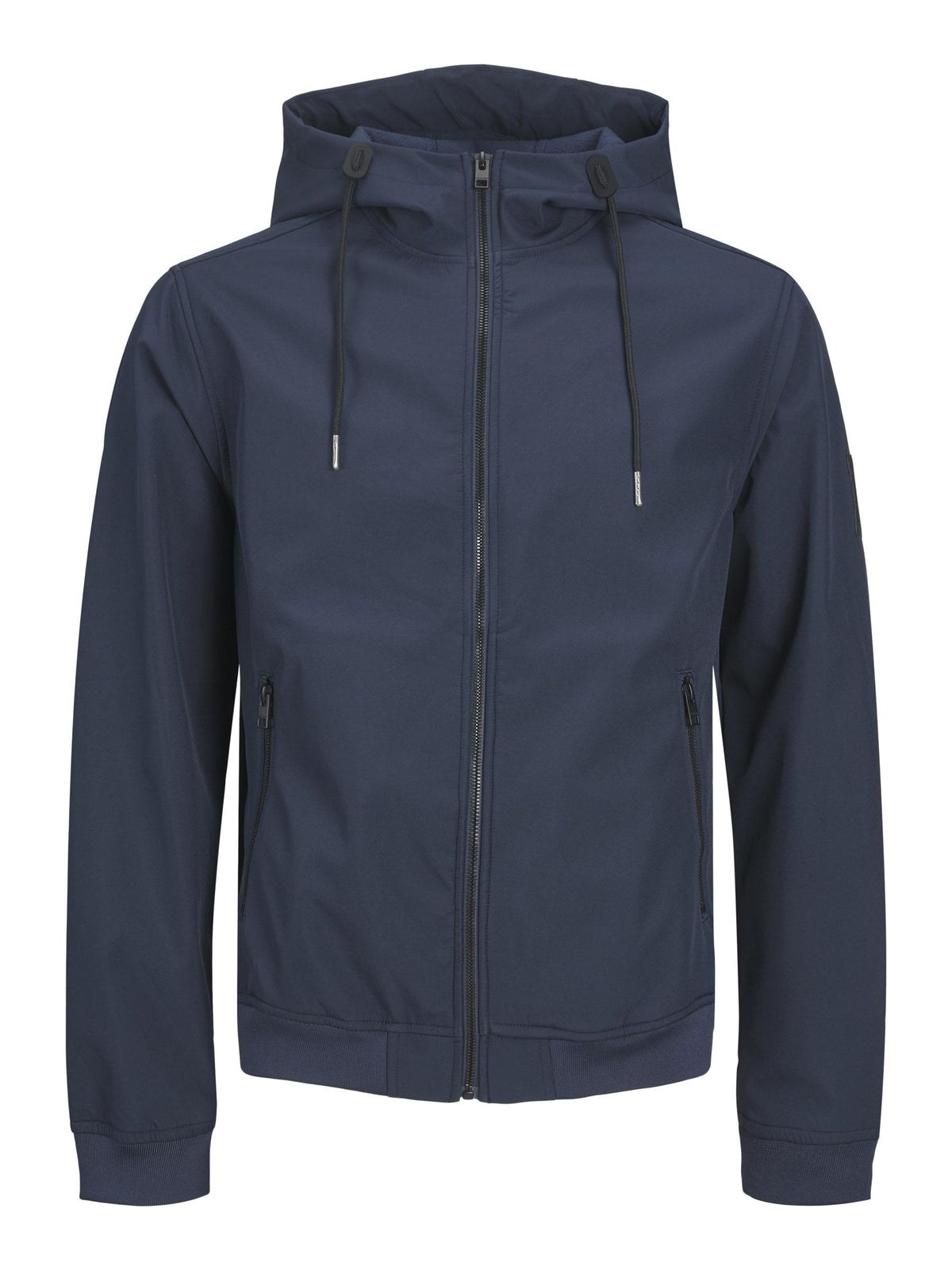 Jack&Jones Erkek Kapüşonlu Fermuarlı Cepli Standart Kalıp Polyester Ceket Ana görsel
