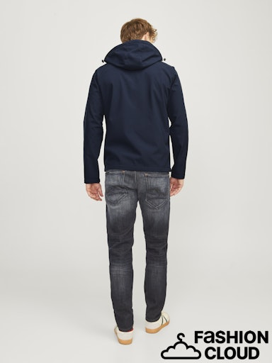 Jack&Jones Minimalist Kapüşonlu Erkek Ceket - Softshell Kumaş Translation missing: ar.content.product_image_secondary
