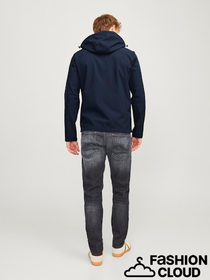 Jack&Jones Minimalist Kapüşonlu Erkek Ceket - Softshell Kumaş