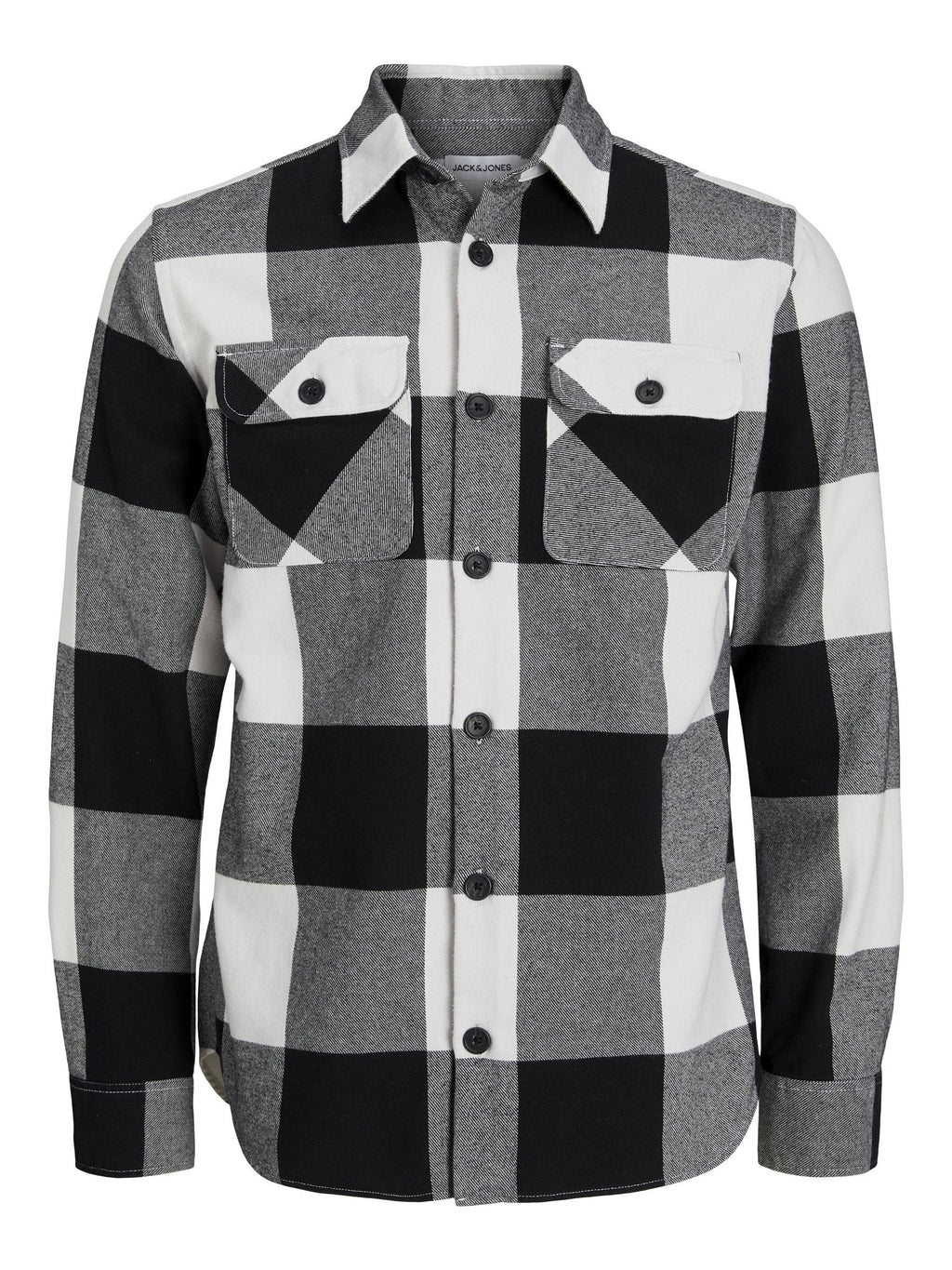 Jack&Jones Kareli Uzun Kol Erkek Gömleği - Günlük Casual