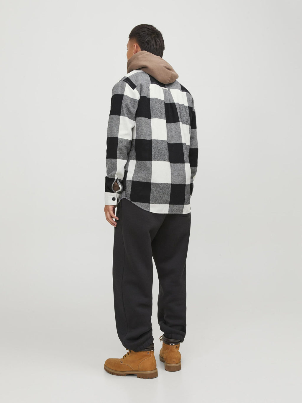 Jack&Jones Kareli Uzun Kol Erkek Gömleği - Günlük Casual