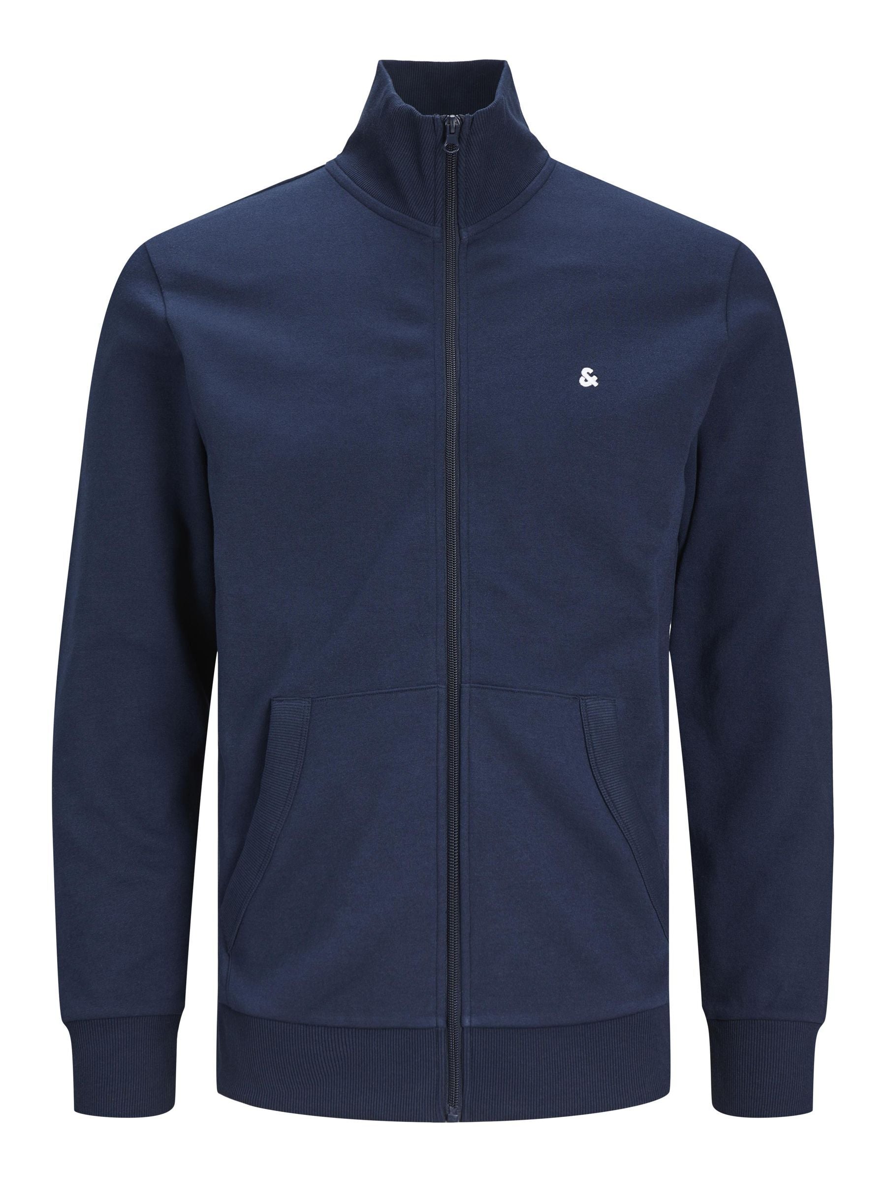 Jack&Jones Minimalist Oversize Fermuarlı Erkek Hırka - Günlük Kombinleriniz İçin