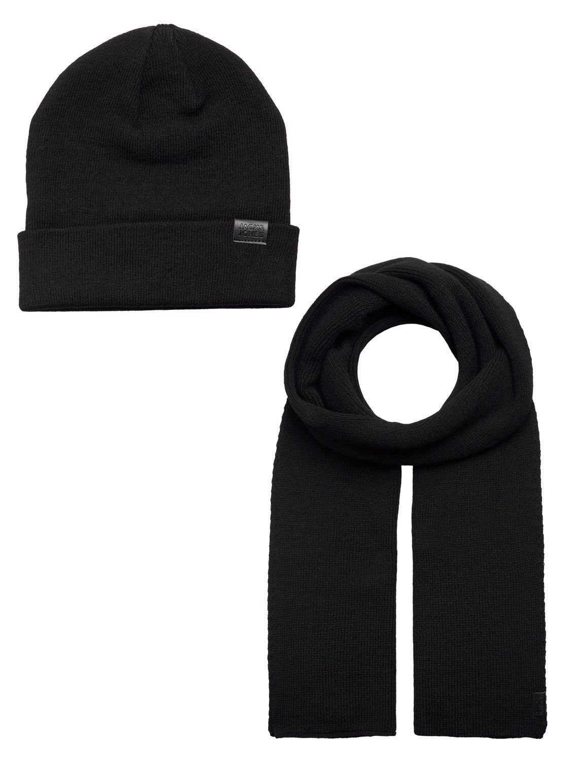 Jack&Jones Erkek Minimalist Bere & Atkı Seti - Kışlık Sıcaklık Ana görsel