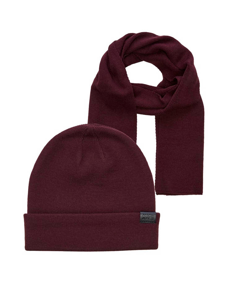 Jack&Jones Erkek Minimalist Bere & Atkı Seti - Kışlık Sıcaklık Ana görsel
