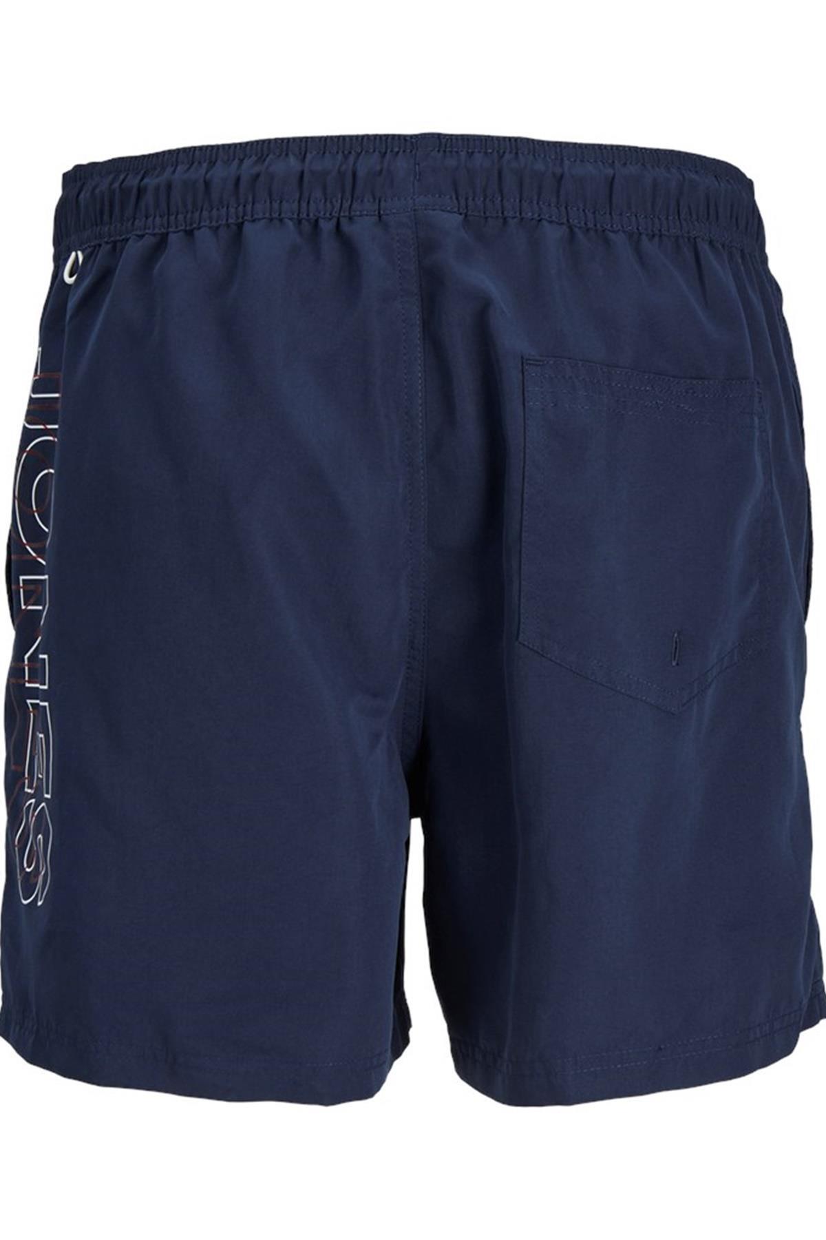 Jack&Jones Erkek Minimalist Plaj Şortu - Yazlık, Rahat, Şık
