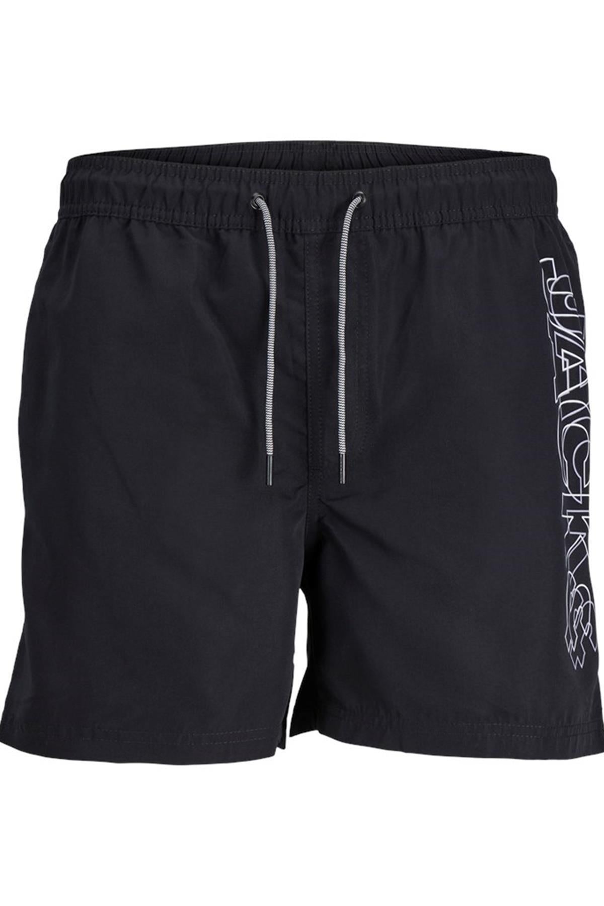 Jack&Jones Erkek Minimalist Plaj Şortu - Yazlık, Rahat, Şık İkincil görsel