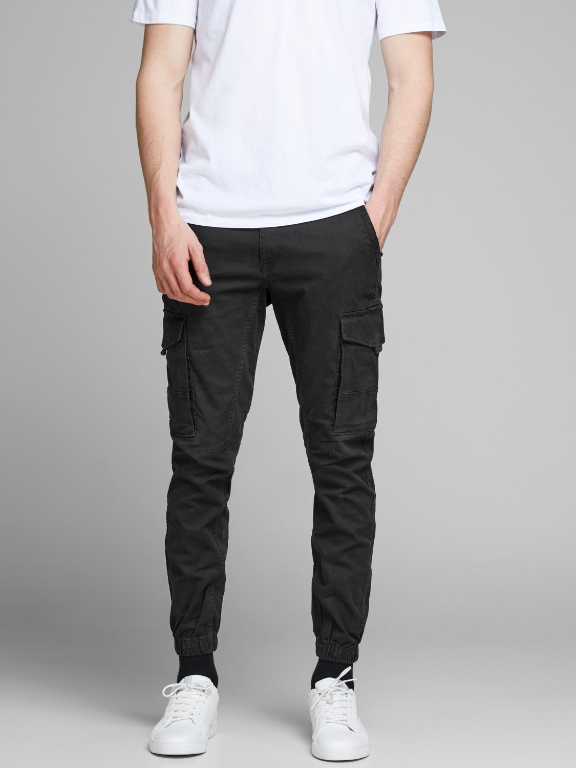 Jack&Jones Erkek Oversize Kargo Pantolon - Günlük Kombinler İçin Ana görsel