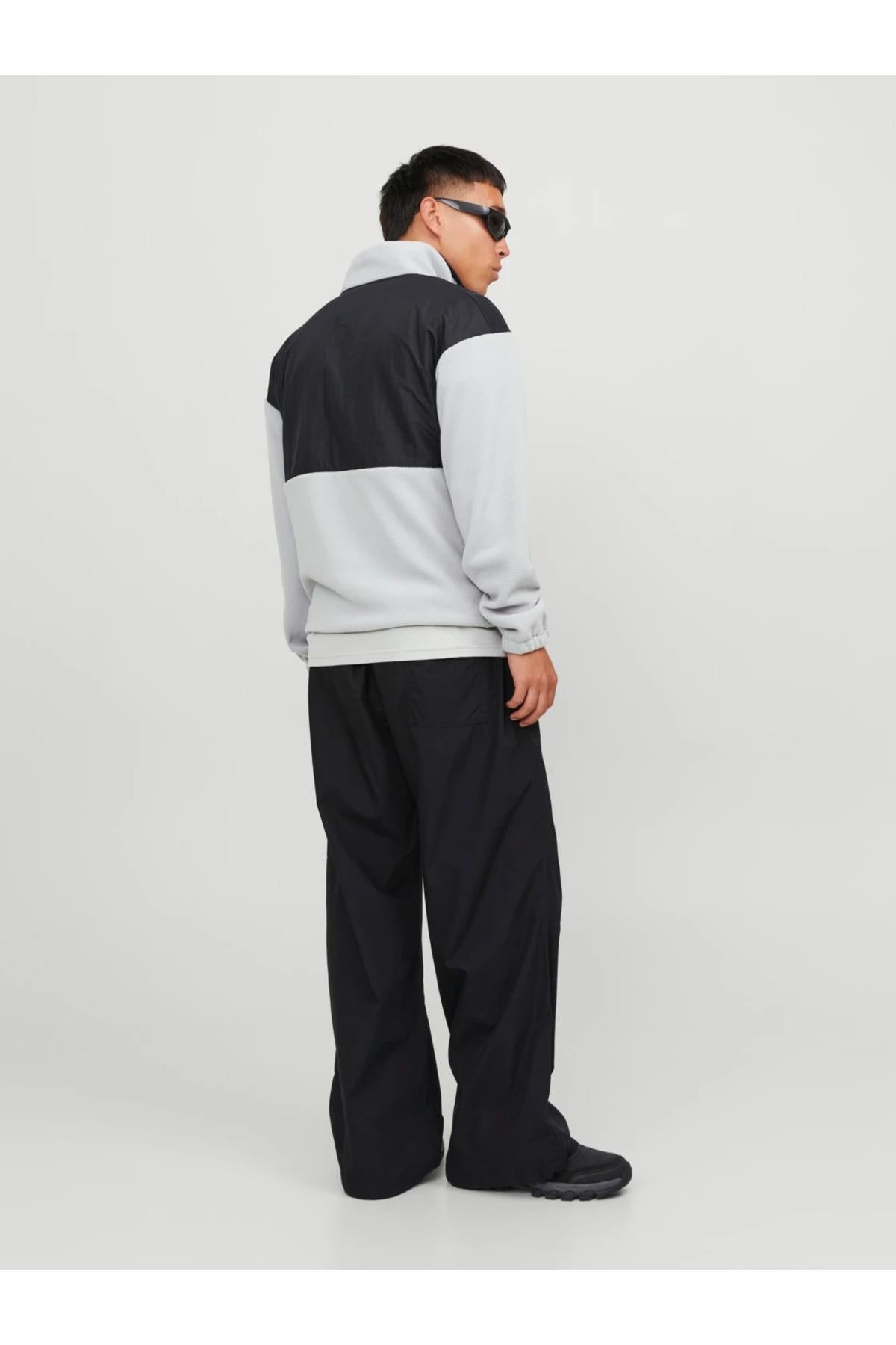 Jack&Jones Erkek Oversize Polar Ceket - Minimalist & Şık