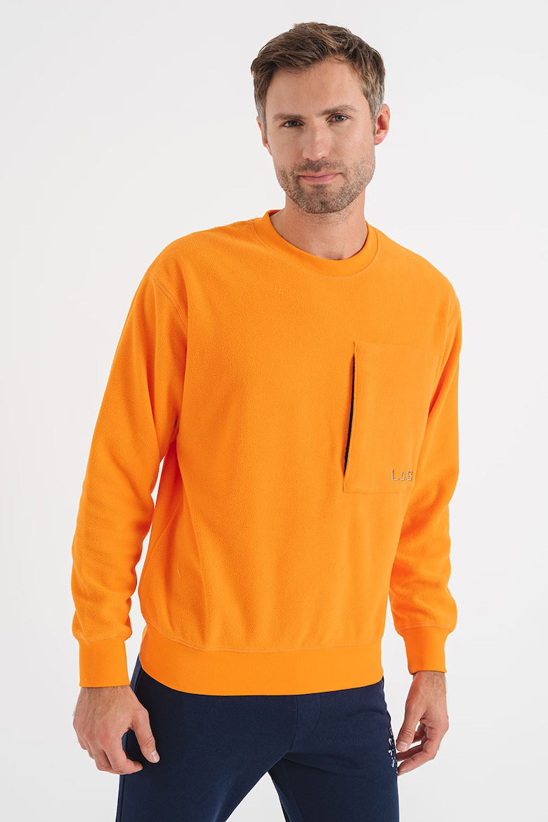 Jack&Jones Erkek Oversize Sweatshirt - Minimalist Stil - Günlük Kullanım İkincil görsel